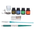 thumbnail image 3 of Dip Pen, Signature Calligraphy Dip Pen Set Art Painting Calligraphy Fountain Pen Set With Ink Holder, 3 of 8