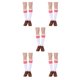 thumbnail image 1 of Minnieouse Medias hasta el muslo a rayas, medias antideslizantes para Cosplay, juegos deportivos, calentadores para piernas, Día de San Valentín, rayas Type2 Minnieouse CBP354584, 1 of 4
