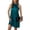 #436-Blue, variant on Women's Halter Neck Sleeveless A-Line Dress Casual and Chic