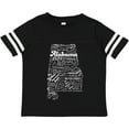 thumbnail image 3 of Inktastic Alabama State word salad Boys or Girls Toddler T-Shirt, 3 of 5