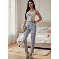 thumbnail image 2 of Conjunto Pijama Mujer Blusa Y Pantalón Dama Piyama Pyjama, 2 of 5