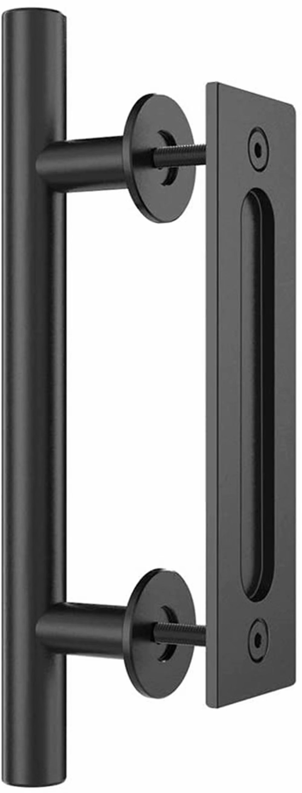 Homlux 10" Barn Door Handle, Barn Door Handle Set, Sliding Barn Closet