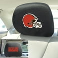 thumbnail image 4 of Fanmats 4298902495 NFL Cleveland Browns Headrest Covers, 4 of 4