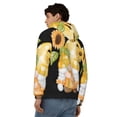 thumbnail image 4 of Naloa Sunflower Gnomes 3 Men’s Hoodies, Zip up Hoodie, Sweatshirts,Hoodies for Men Sizes S-3XL-XX-Large, 4 of 5