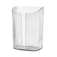 thumbnail image 3 of Fufafayo under $5 Wall Mounted Clear Tissue Box Holder, Plastic Facial Napkin Box for Bathroom, Kitchen, Bedroom, 3 of 9