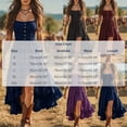 thumbnail image 3 of Dolkfu Blue Women'S Clothing Retro Sleeveless Square Neckline Mid-Length Slip Dress Modern Solid Regular Ornamental Button Flowy Dresses Navy,Xxl, 3 of 6