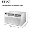 thumbnail image 5 of Bevoi TBEVTTW081C 8,000 BTU Through The Wall Air Conditioner Cool Only 115V 15A in White, 5 of 7