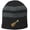 Black/Athletic Oxford, variant on Ukulele UKE Patch Acrylic Beanie Hat Cap, Navy/Athletic Oxford