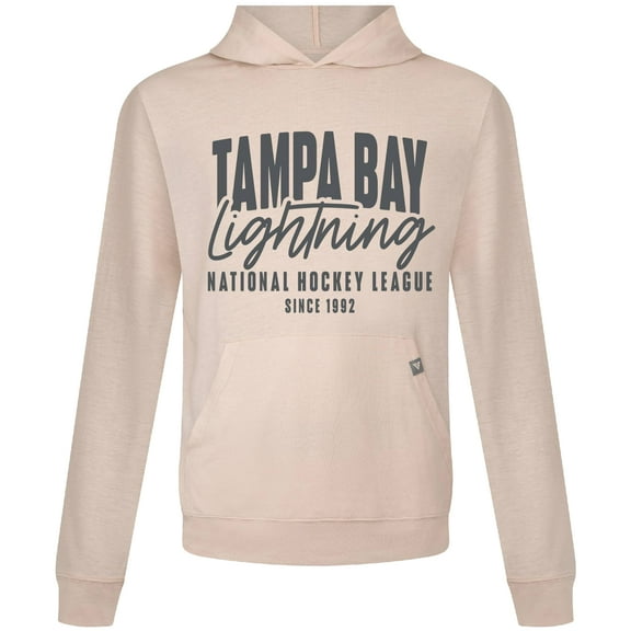 Men's Levelwear  Khaki Tampa Bay Lightning Relay Response Pullover Hoodie