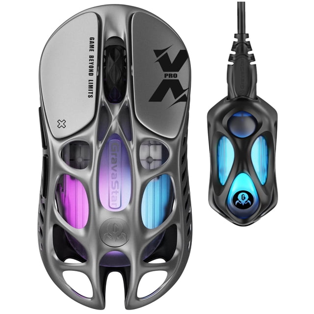 Ratón inalámbrico para juegos GravaStar Mercury X Pro 32.000 DPI