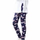 thumbnail image 5 of Leggings Para Niños Medias Para Bebés Otoño Invierno Pantalones Para Niñas Pantalones Elásticos Impreso Cepillado Cálido Leggings Casuales Azul Marino Odeerbi  LM103-10697, 5 of 6
