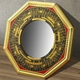 thumbnail image 4 of Round Mirror Traditional Chine Ancient Mirror Convex Concave Mirror Exorcism Charms Mirror for Lucky Gift, 4 of 10