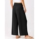 thumbnail image 3 of Pantalones Palazzo ANRABESS para mujer, pierna ancha, cintura alta, negros, 3 of 6
