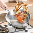thumbnail image 6 of 2025 NewTitanium Pan, Pure Titanium Pro Frying Pan with Lid, Hammered Non Stick Fry Pan - Fast & Even Heating, Oven-Safe Up to 750°F, Dishwasher Safe, for Every Cooktop (No Lid,11.8in), 6 of 8