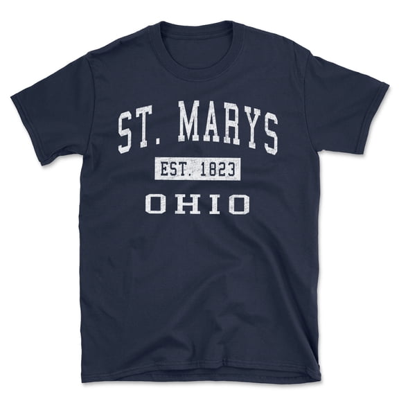 St. Marys Ohio Classic Established Men's Cotton T-Shirt