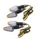thumbnail image 5 of 4 intermitentes LED para motocicleta, indicadores de giro para accesorios de motocicleta Claro, 5 of 9