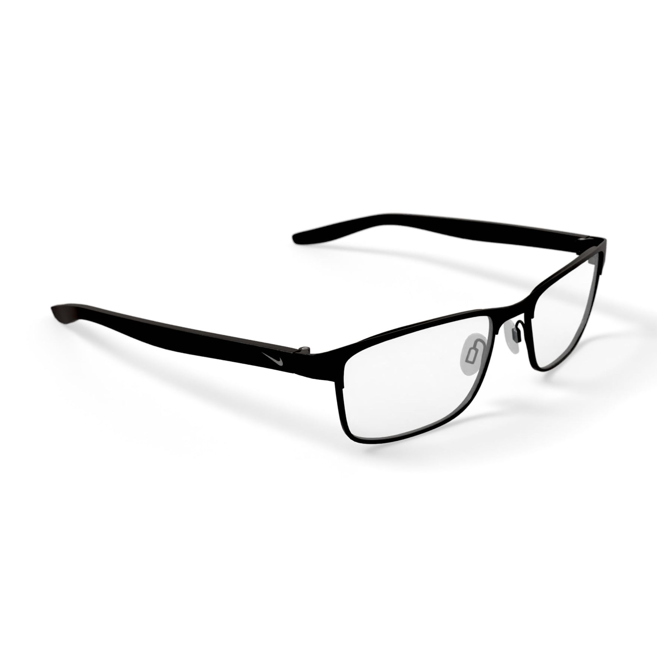 Nike Men's 8130G Prescription Eyeglasses with Case, Navy