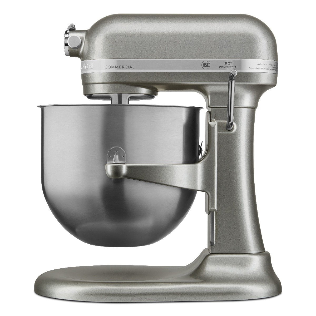KitchenAid Commercial Mixer 8-Quart | Contour Silver