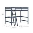 thumbnail image 3 of Hillsdale Furniture Caspian Full Loft Navy, 3 of 13