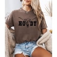 thumbnail image 3 of Howdy Shirt for Women & Teens Western Bull Skull Tee for Ladies Espresso Shirt Adult Large, 3 of 4