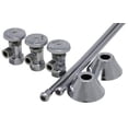 thumbnail image 2 of Proflo PFXCAC32CL12 5/8" X 3/8" Straight Supply Stop Kits - Chrome, 2 of 2