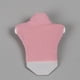 thumbnail image 5 of 1/12 Camisa de manga corta Mini Top de verano Cosplay Retro Elegante Realista Casual Rosa, 5 of 6