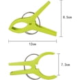thumbnail image 2 of Beach Towel Clips, 16pcs Gift Large Laundry Clips Towel Clips, Bright Colors, 2 of 5