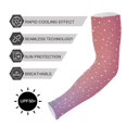 thumbnail image 5 of ALAZA Gradient Polka Dots UV Sun Protection Arm Sleeves UPF 50+ Compression Cooling Sleeve 1 Pair, 5 of 7