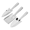 thumbnail image 1 of 1 Set 3pcs Stainless Steel Gardening Tools Shovels Garden Tools (Steel Color), 1 of 8