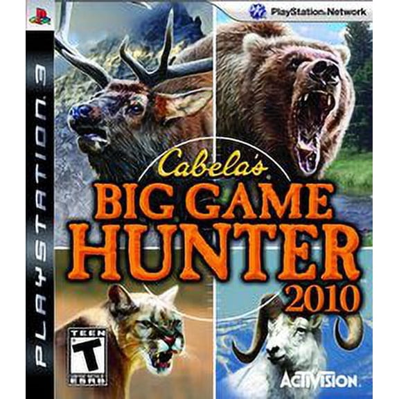 Restored Cabela Big Game Hunter 2010 - Playstation 3 PS3 (Refurbished)