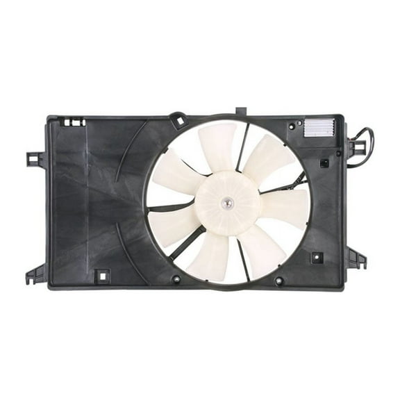 Dual Radiator and Condenser Fan Assembly - Pacific Best Inc. Fit/For LFB715025C 06-10 Mazda Mazda5