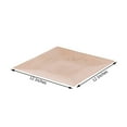 thumbnail image 6 of Efavormart Pack of 6 - 12" Square Wooden Textured Acrylic Charger Plates - Blush - Rose Gold Plate for Wedding, Party, Event, Banquet, Dinner plates Chargers, 6 of 11