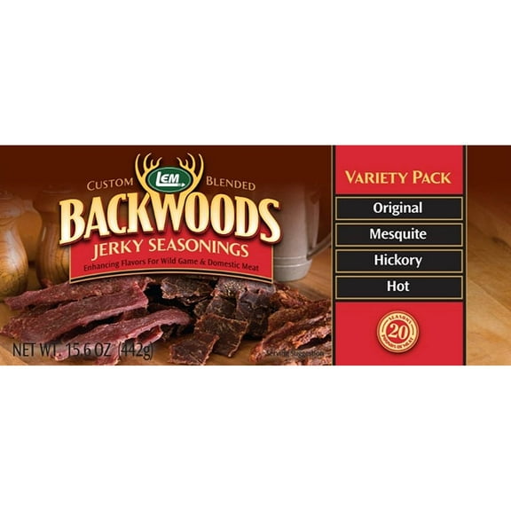 LEM Backwoods Jerky Seasoning Variety Pack #1 for 20 lbs