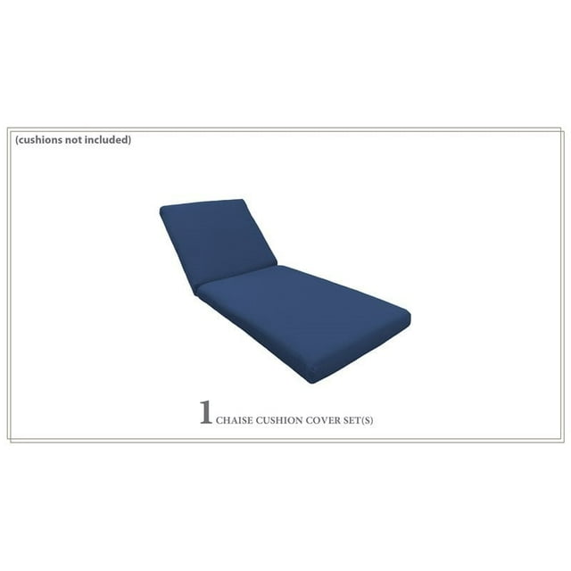 TK Classics Housses pour Coussins de Chaise Longue 103CK en Marine