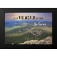thumbnail image 2 of Deiter, Lori 14x11 Black Modern Framed Museum Art Print Titled - Its a Big World Out There, 2 of 5
