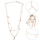 thumbnail image 4 of Luna cuelga collar estrella encanto gargantilla clavícula joyería aleación cuello colgante, 4 of 4