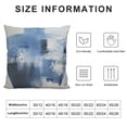 thumbnail image 5 of Chilfamy   Blue and Gray Throw Pillow Covers Modern Abstract Painting Blue White Navy Blue Square Decorative Pillow Case Couch Pillows for Bed Living Room Farmhouse Sofa Cushion Cover White, 5 of 5