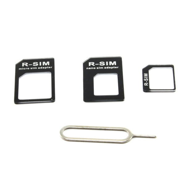 axGear Outil de plateau de kit de convertisseur d'adaptateur de carte SIM  standard Nano Micro Mini 