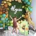 thumbnail image 5 of Animal Number 4 Balloons, Standing Foil 40inch Cartoon Giant Number 4 Balloons, Cute Animal 4th Birthday Balloons for Kids Wild Jungle Safari Party 4th Birthday Decorations, 5 of 7