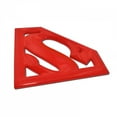 thumbnail image 3 of Superman Logo Red Colorway Car Emblem, 3 of 3