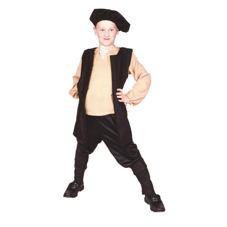 Renaissance Boy Vest Costume