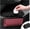 Wine Red, variant on Car Trash Can, Universal Leather Foldable Leakproof Garbage Bins Organizer Holder with 45 pcs Trash Bag, Car Seat Back Storage Box for Most Vehicles