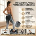 thumbnail image 3 of Cellulite Leggings, High Waist 3D Anti Cellulite Leggings for Women, Slimming Workout Yoga Pants, for Workout,Yoga & Daily Wear, 3 of 8
