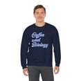 thumbnail image 6 of Biology Biologist Sweatshirt Gifts Crew Neck Shirt Long Sleeve Unisex, 6 of 7
