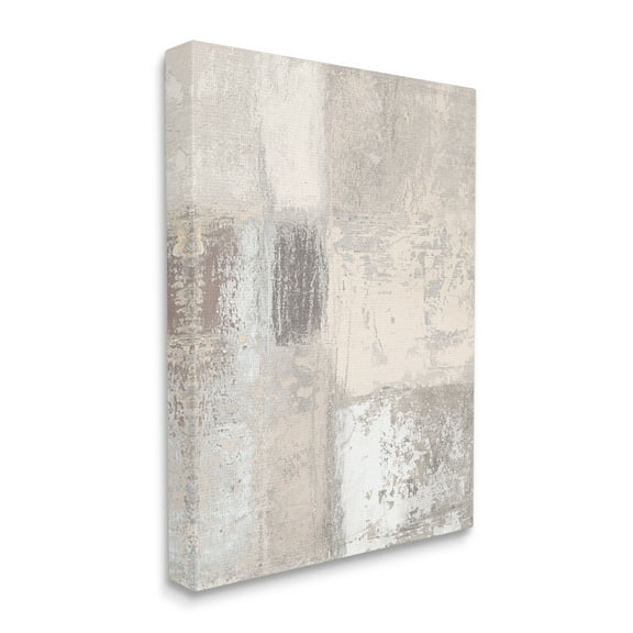 Stupell Industries Conceptual Geometric Tiles Neutral Brown Tones, 24 x 30, Designed by Michael Marcon