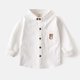 thumbnail image 1 of Cowsor Boys Button Down Long Sleeve Shirt for All Season, 1 of 3
