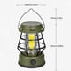 thumbnail image 5 of Linterna Portátil Para Acampar Linterna de ambiente a prueba de agua, energía solar, luz de emergencia para exteriores (verde militar), 5 of 8