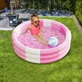 thumbnail image 3 of Piscina para bebés para el hogar, bañera para niños, piscina infantil plegable para exteriores JShteea El nuevo, 3 of 8