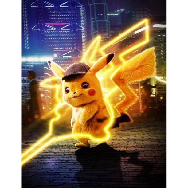 5d Diamond Painting Pikachu DIY Full Diamond Embroidery Decorative