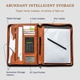 thumbnail image 2 of COSSINI Premium Business Portfolio with Zipper ? Padfolio COSSINI COSSINI, 2 of 2